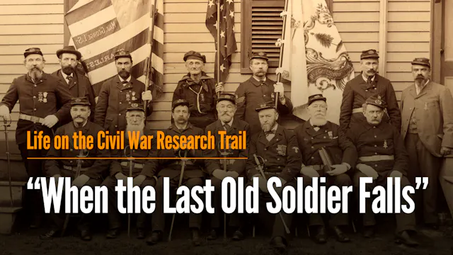 The Last Old Soldier