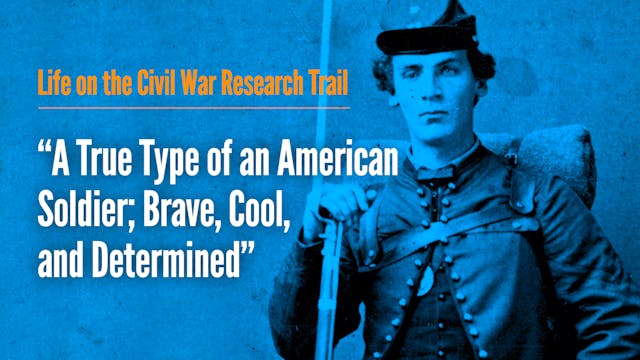 "A True Type of an American Soldier; ...