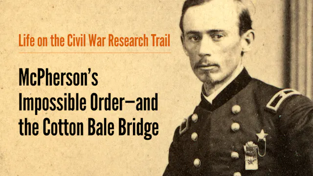 The Officer Behind the Cotton Bale Br...