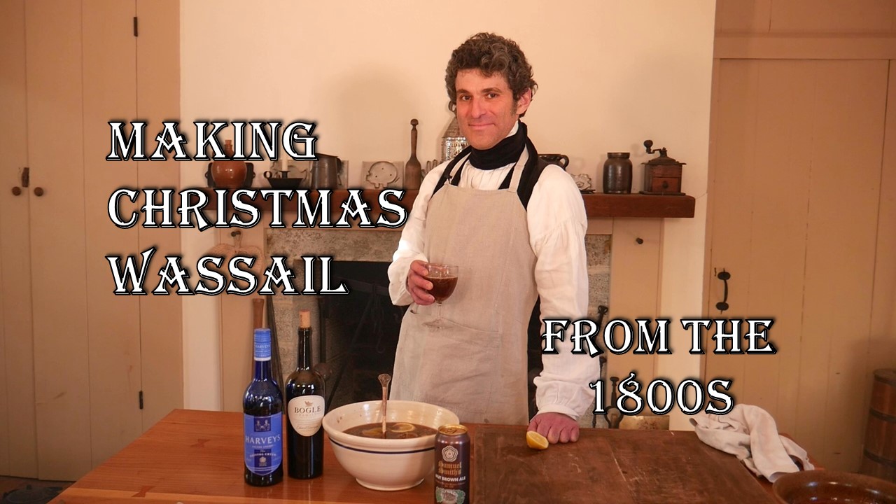 Making Christmas Wassail