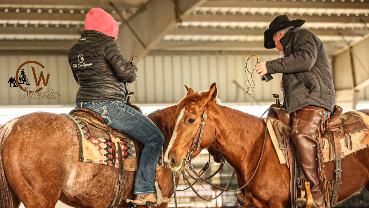 Ranch Cutting Clinic At The Montague County Cowboy Church - February 2023