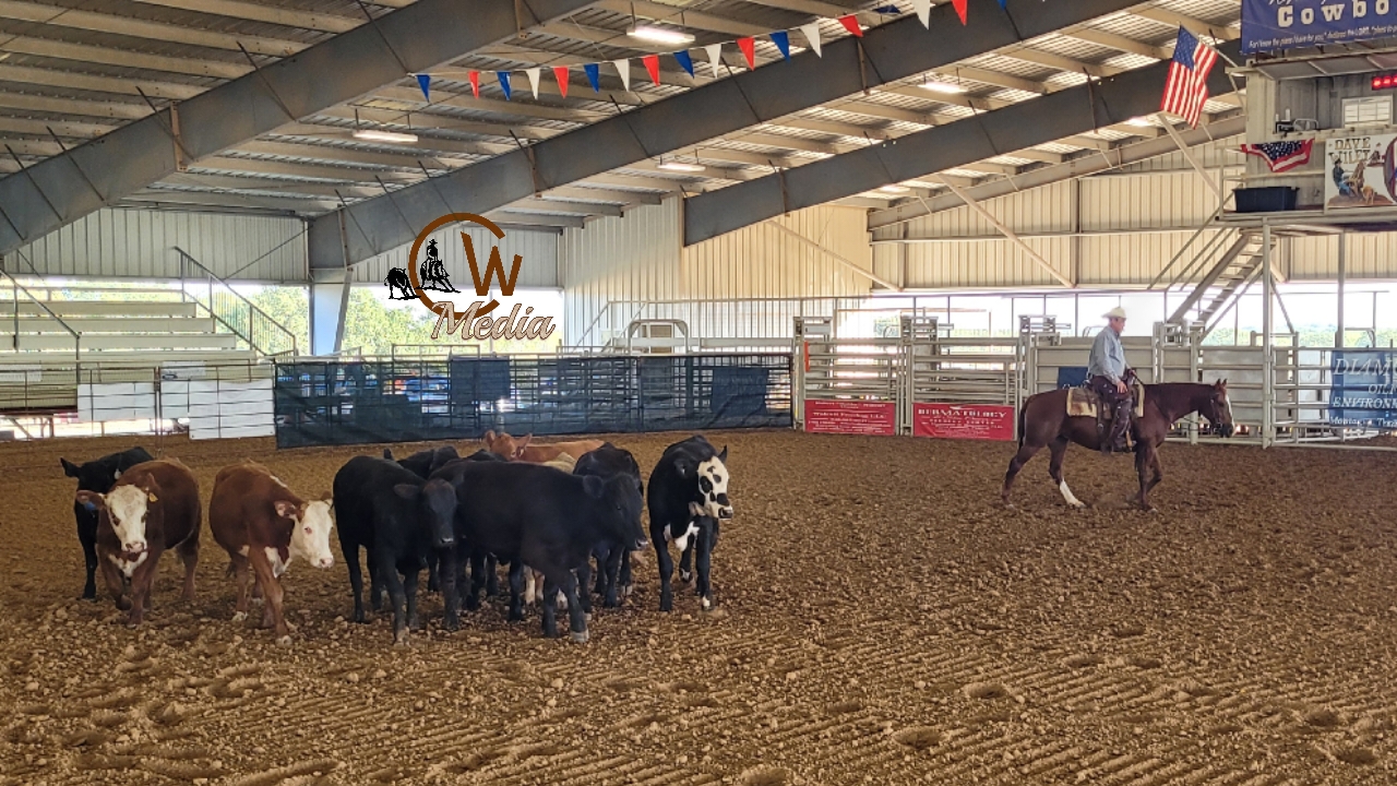 Ranch Cutting Clinic At The Montague County Cowboy Church - October 2022