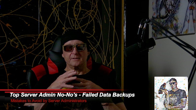 Top Server Admin No-No's - Failed Data Backups Go Unnoticed