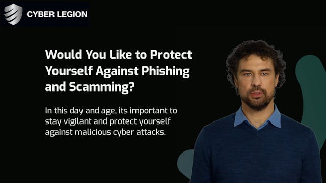 Phishing & Scamming Security Video Lessons & Materials (Trailer)