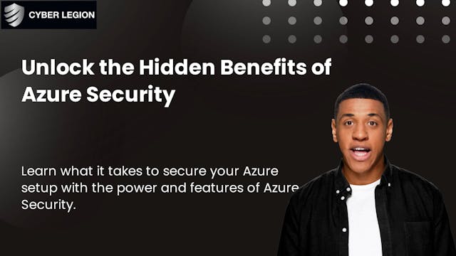 Azure Security Video Lessons & Materi...