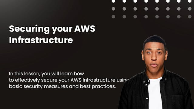 Securing your AWS Infrastructure