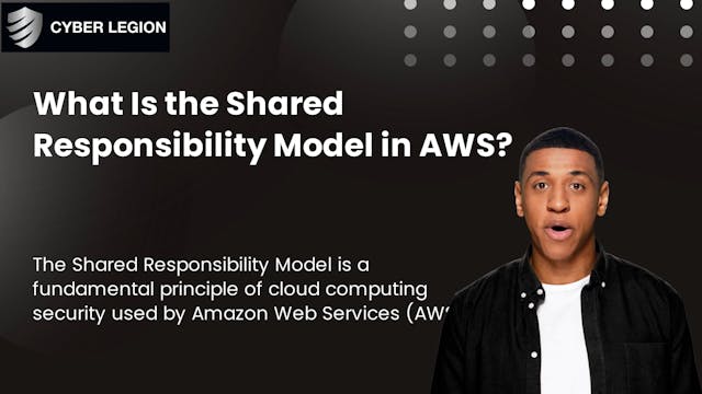 Understanding the Shared Responsibility Model in AWS