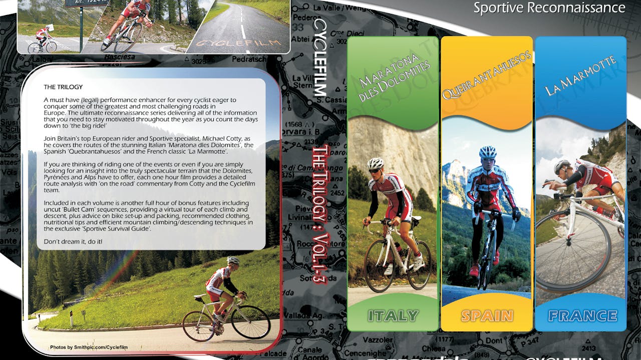 Europe's Finest Cycling Events - Route Preview & Training Guide (La Marmotte, Maratona, Quebrantahuesos)