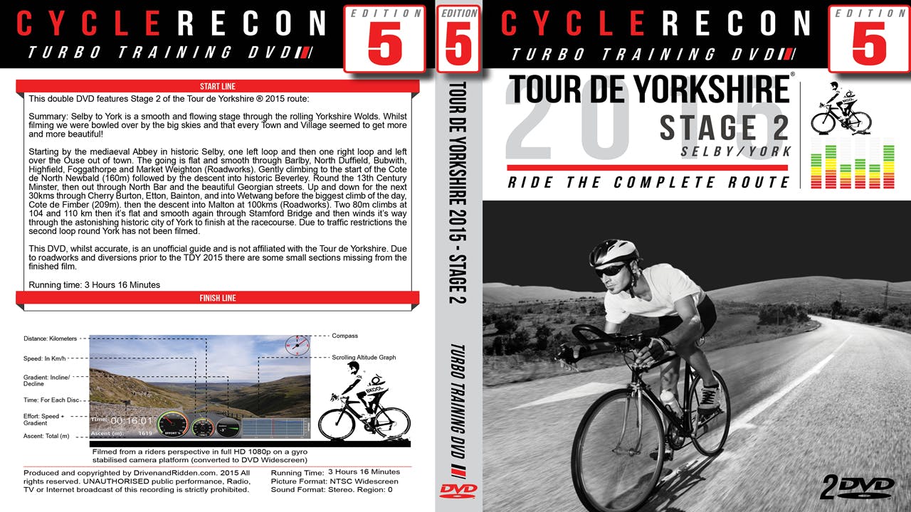 CycleRecon 5: Tour de Yorkshire 2015 - Stage 2 Selby to York - Turbo Training Download