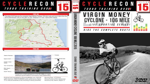 CycleRecon 15: Virgin Money Cyclone 2015 - Turbo Training LIVE!