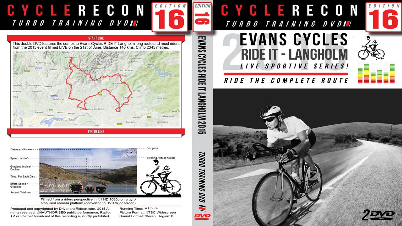 CycleRecon 16: Evans Cycles RIDE IT Langholm 2015 - Turbo Training LIVE!