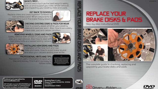 (1) UPGRADE YOUR BRAKE PADS & ROTORS