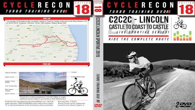 PART 1/2 - CR18: Castle to Coast to Castle Lincoln Sportive 2015