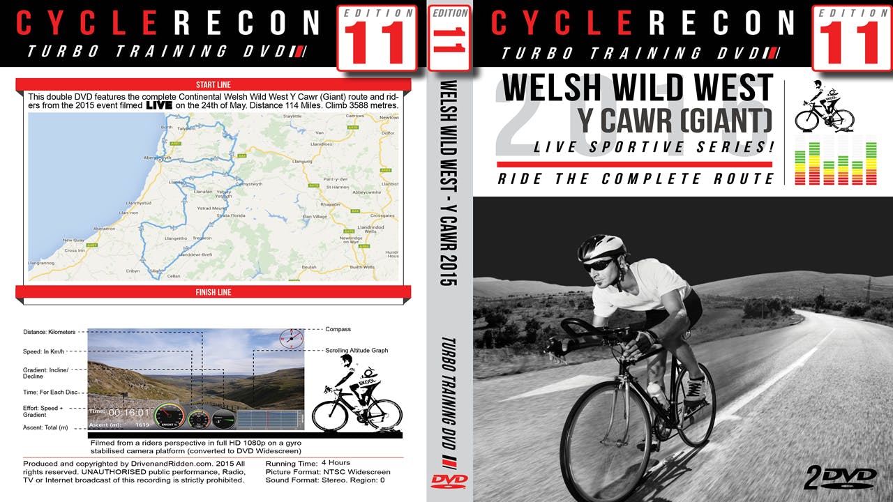 CycleRecon 11: Welsh Wild West Y Cawr (Giant) 2015 - Turbo Training LIVE!