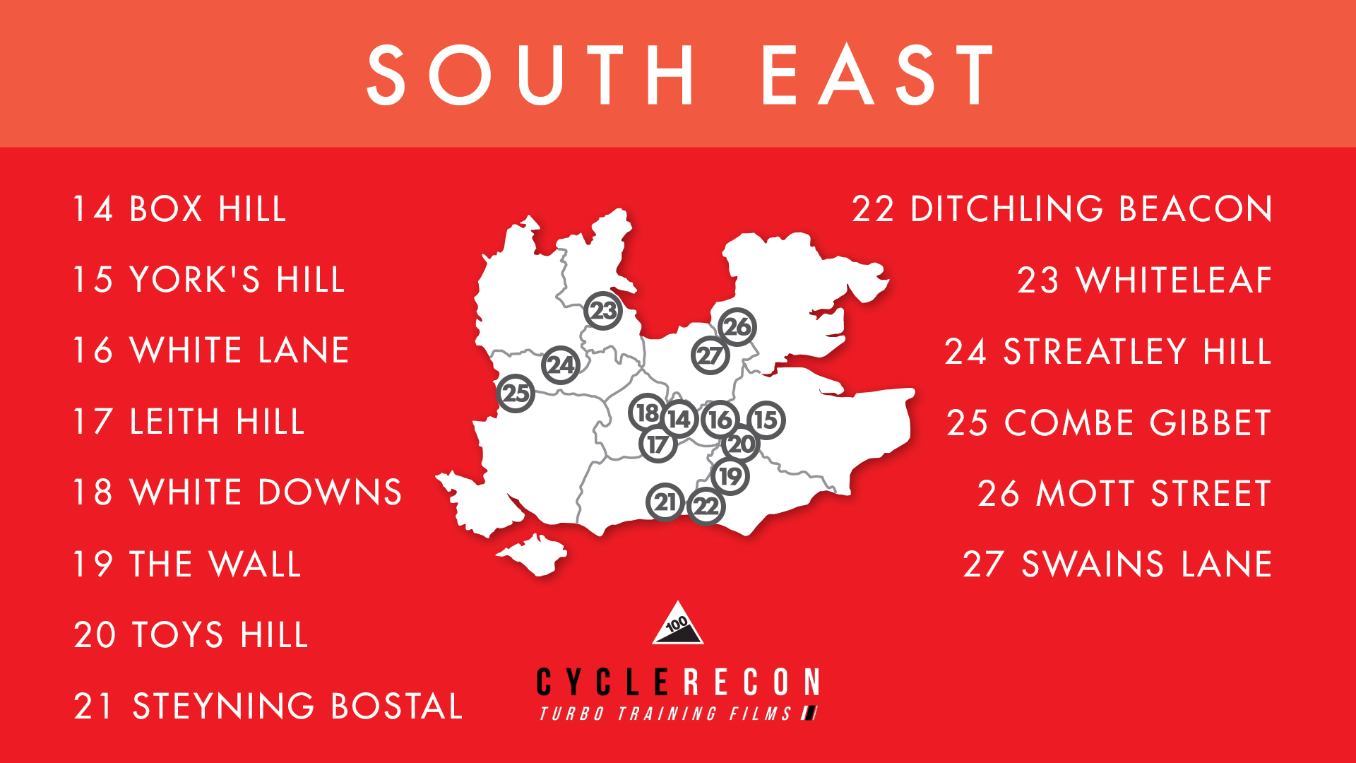 100 Climbs Download - 2. South East