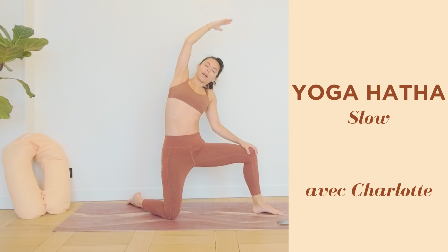 YOGA HATHA avec Charlotte Slow / Menstruel 20min