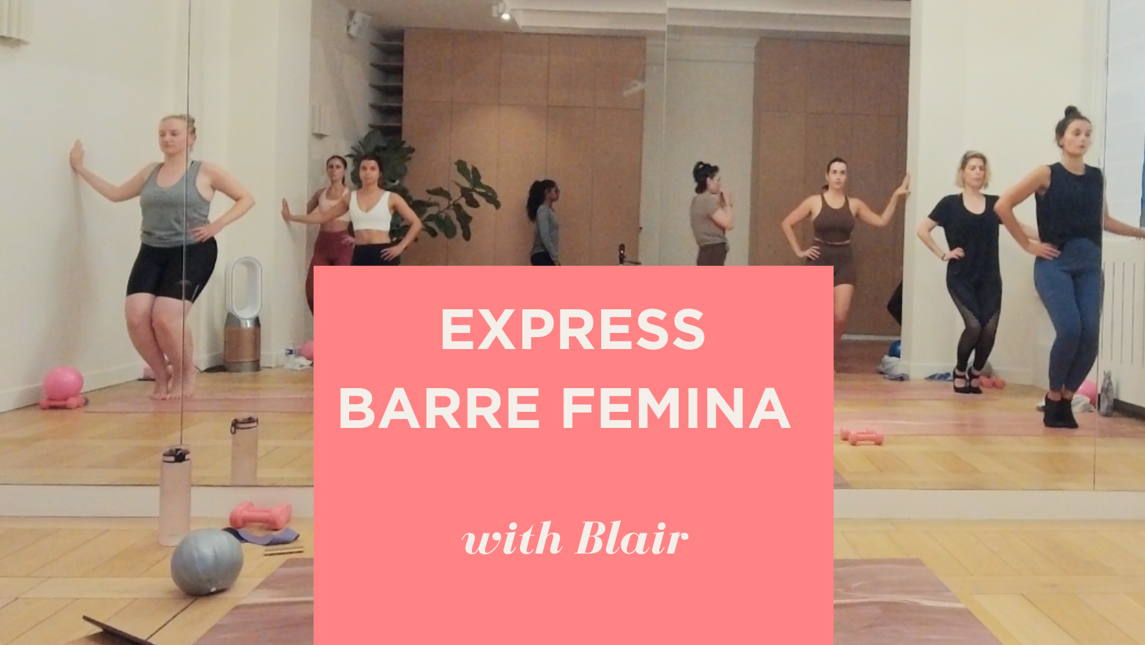 BARRE with Blair 20min 🇬🇧