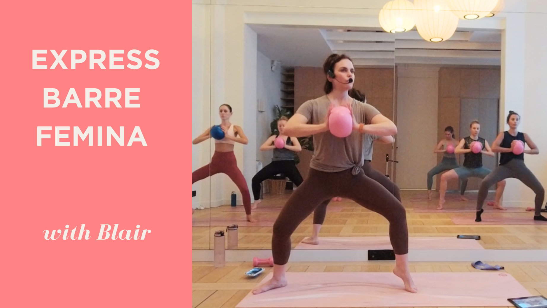 BARRE with Blair 20min 🇬🇧 