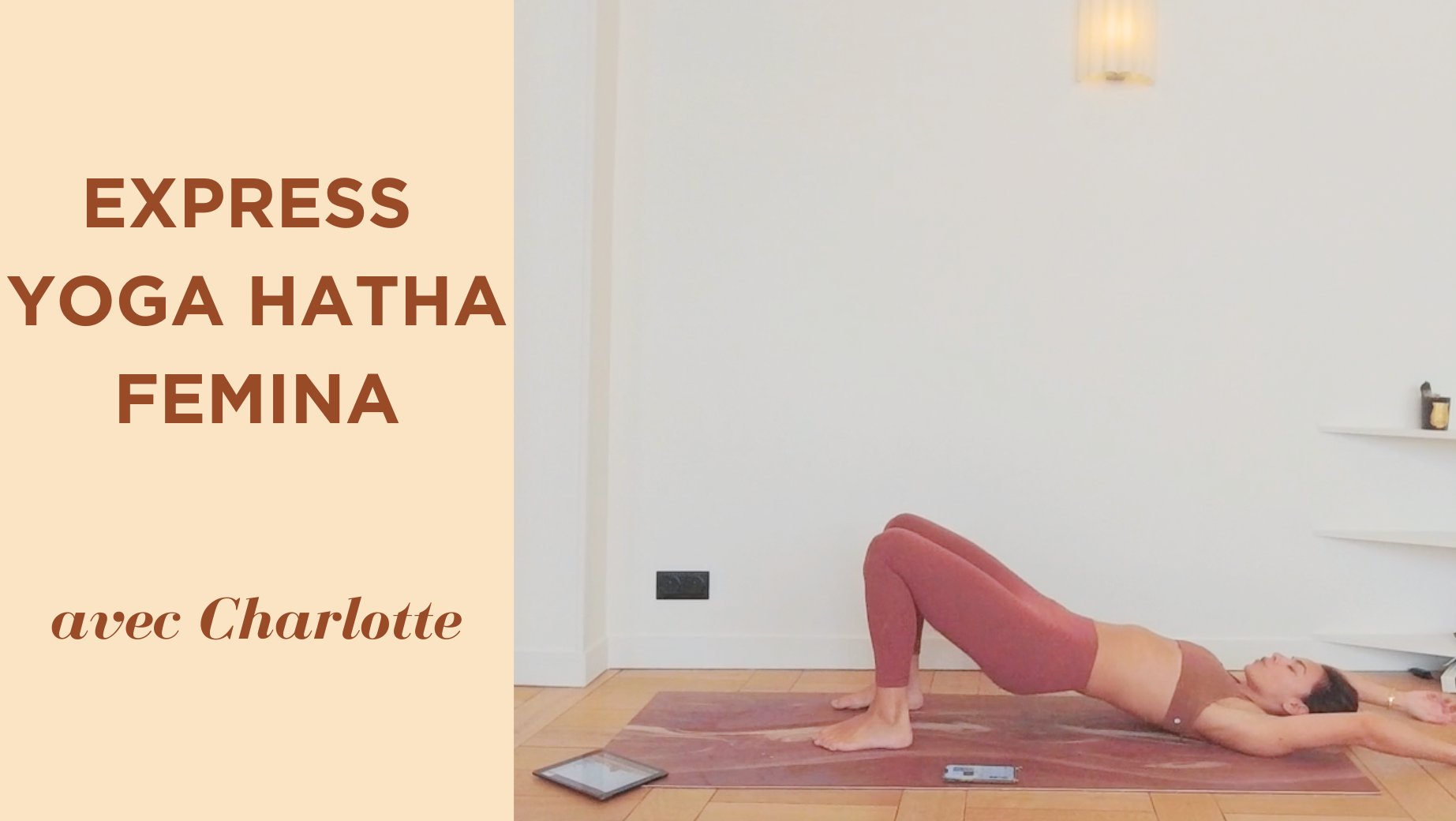 YOGA HATHA avec Charlotte 35min 