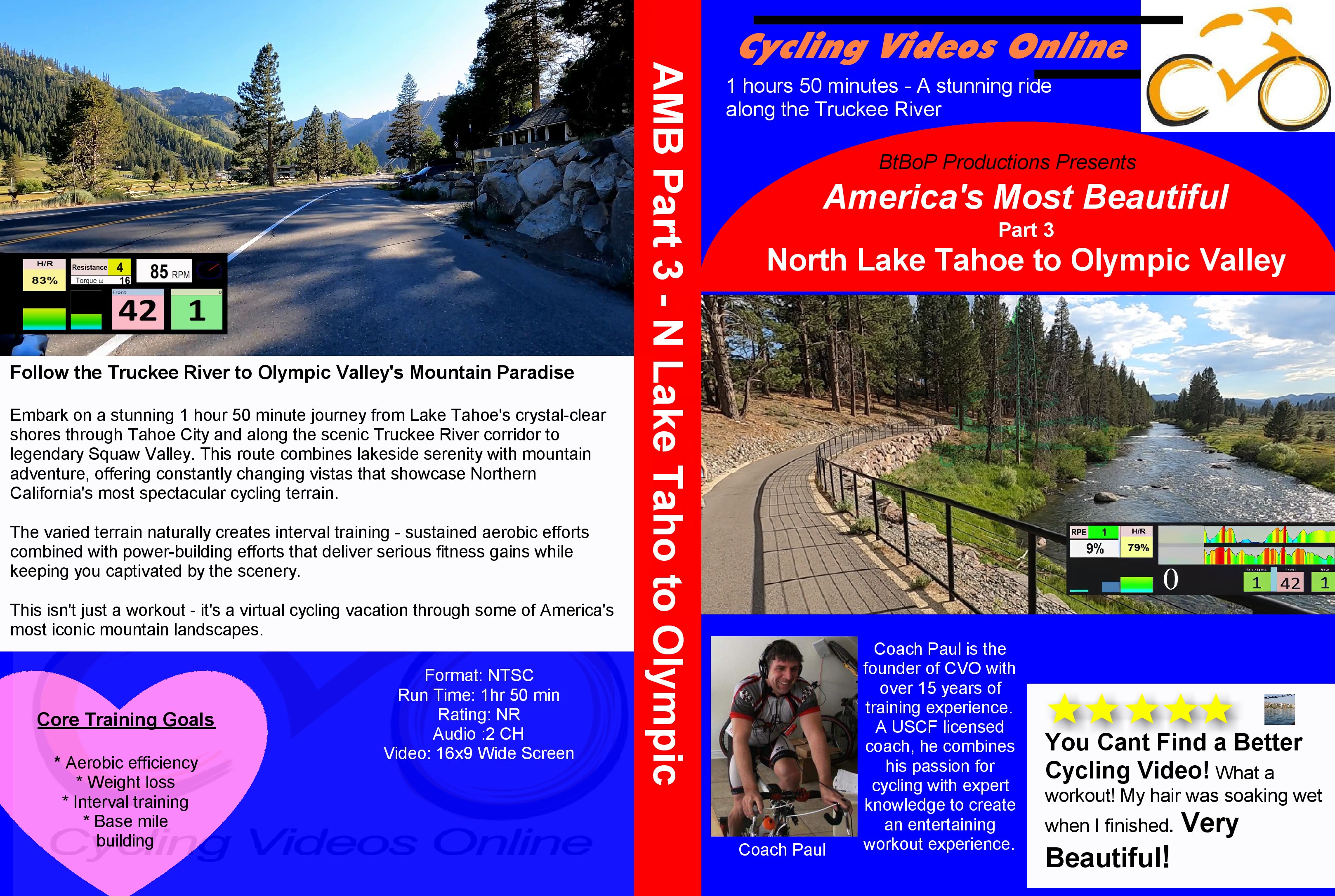 AMB Tahoe City to Olympic Valley