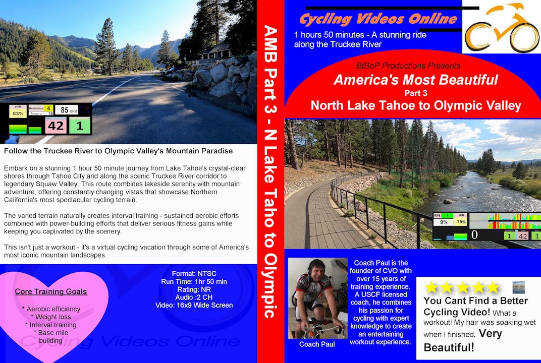 AMB Tahoe City to Olympic Valley