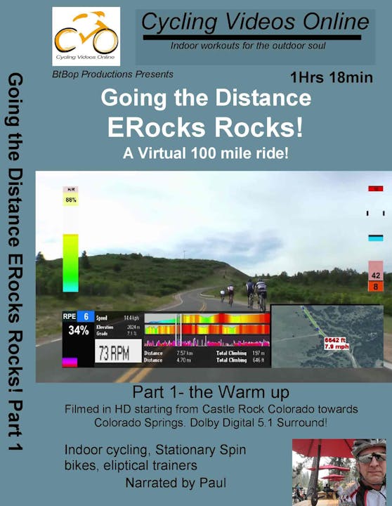 ERocks Rocks!  A Virtual 100 Mile Ride - Part 1