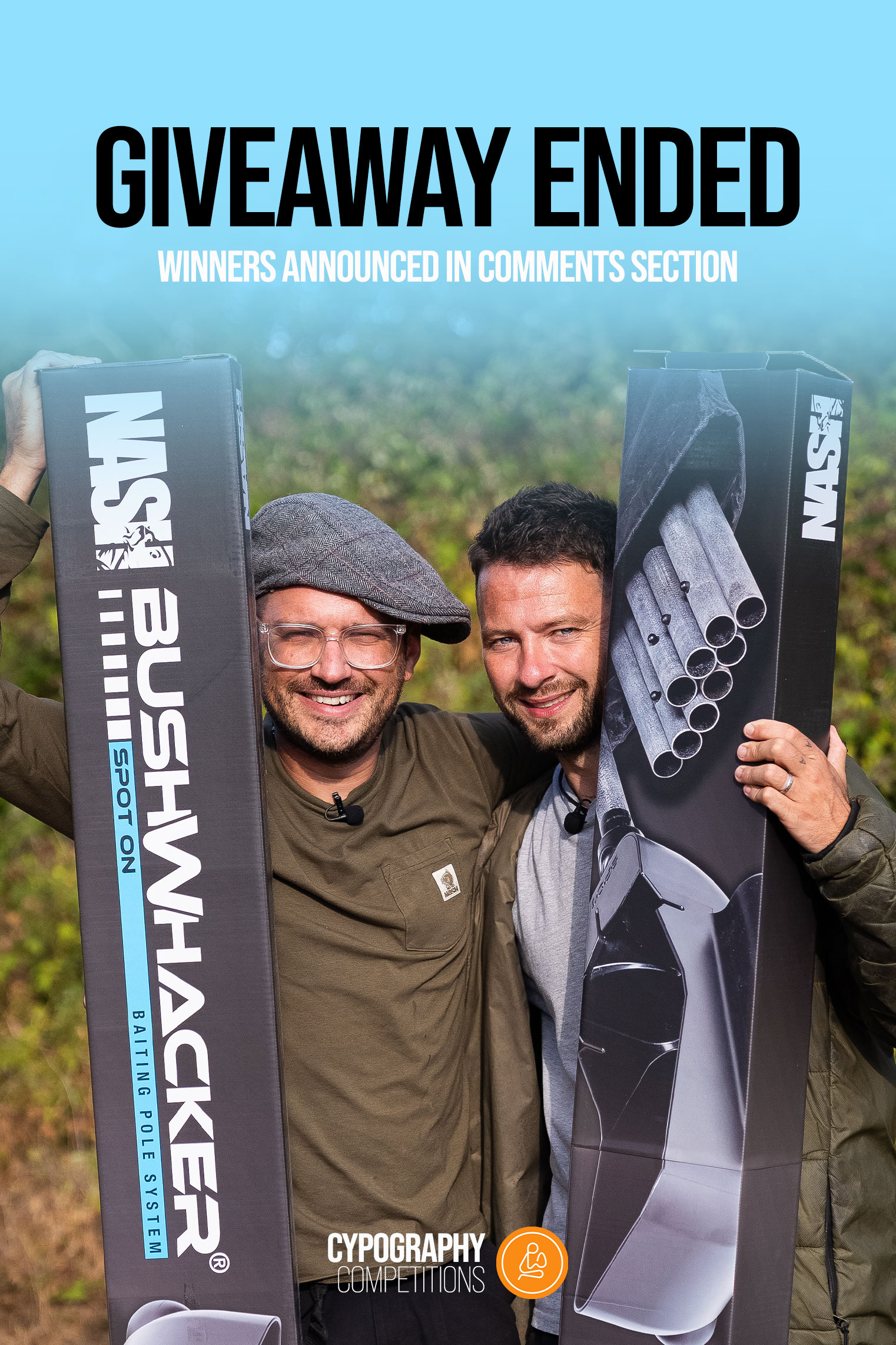 £400 PRIZE VALUE! Win a Nash Spot On Bushwacker Baiting Pole system - Sept 2026