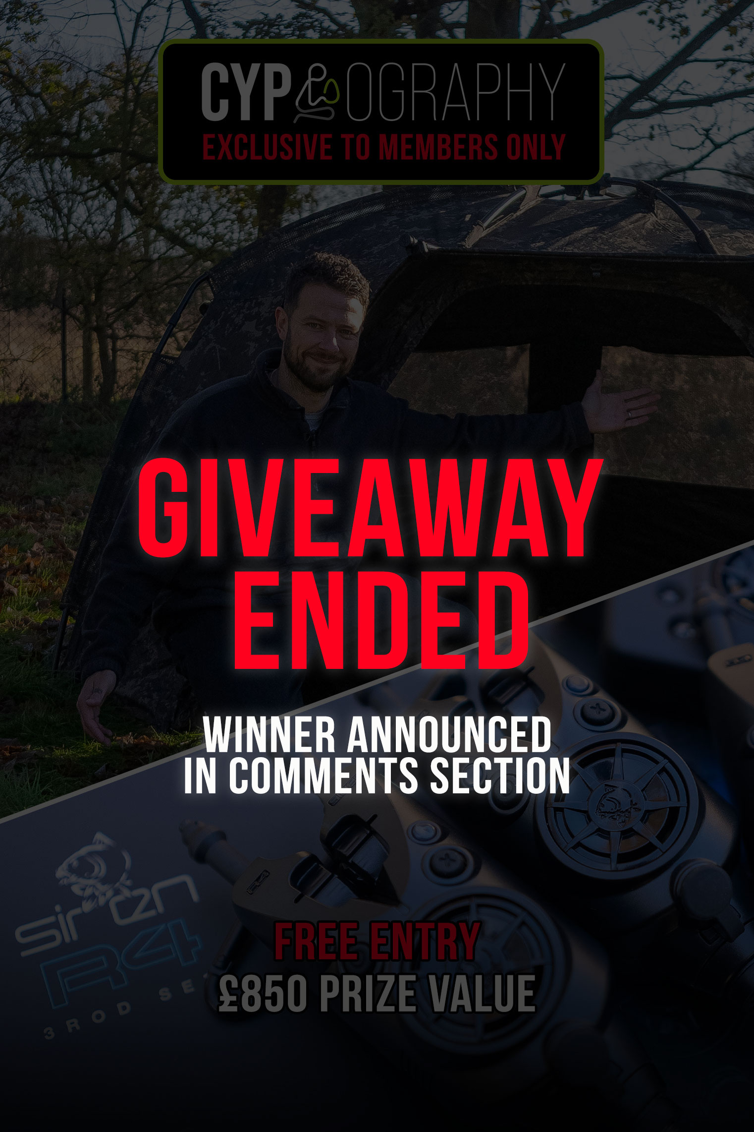 Nash Titan Hide Camo Bivy + R4 Siren Set | December 2025