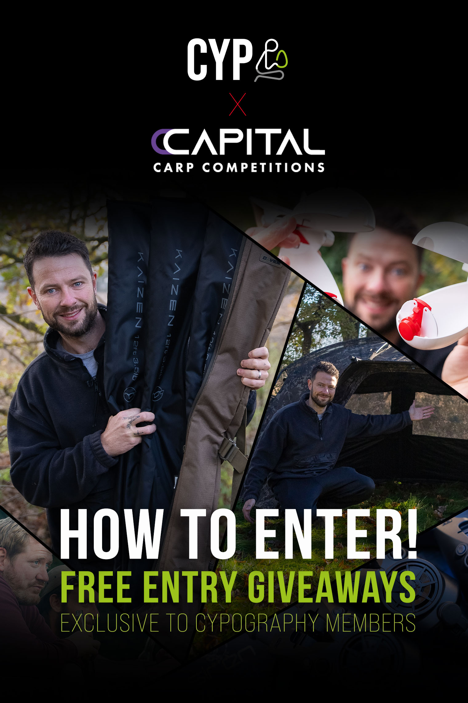 How To Enter | Cypography X Capital FREE Giveaways