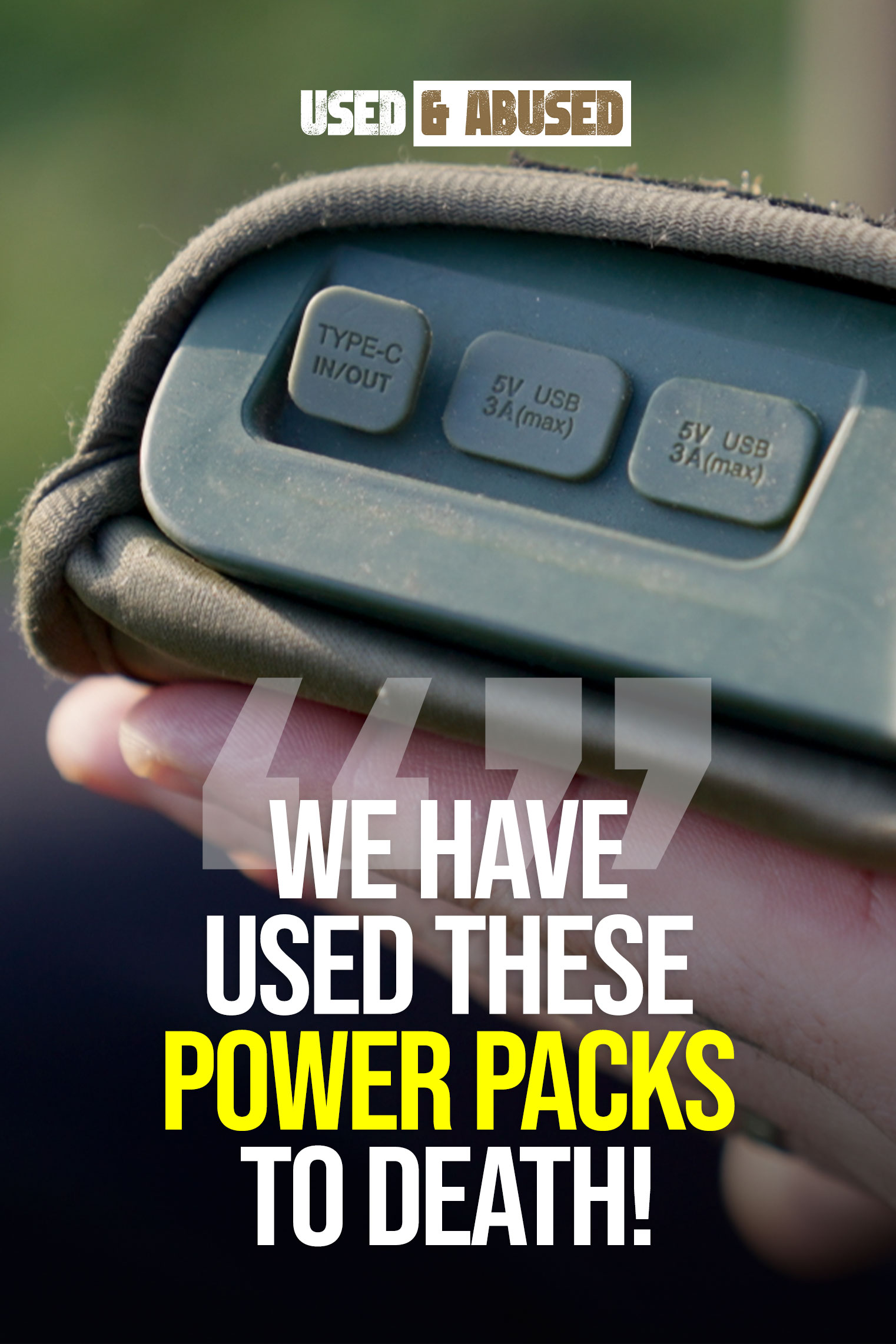 Ridgemonkey Vault C-Smart Power Pack | Used & Abused