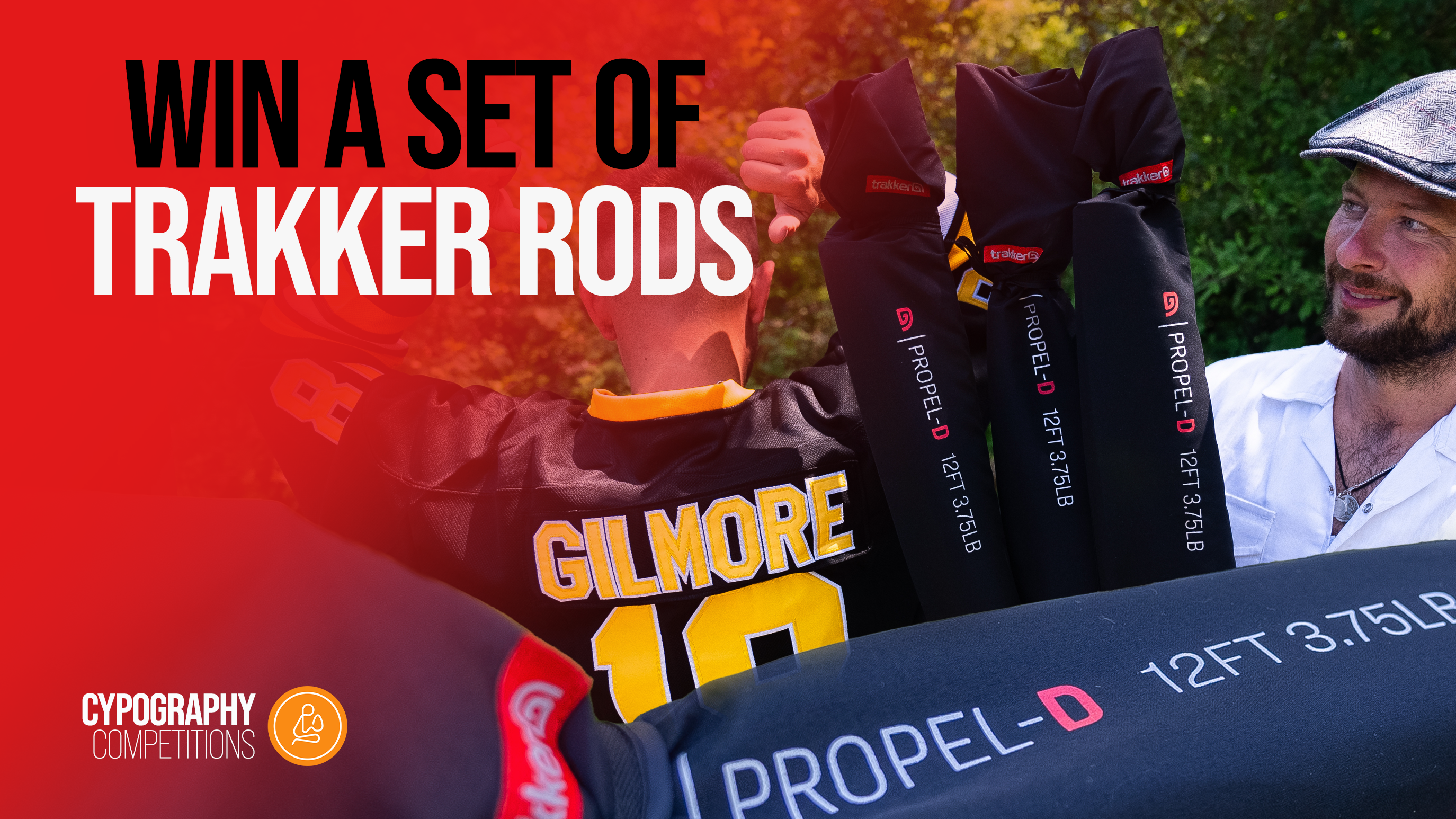£599 PRIZE VALUE! Win 3x Trakker Propel-D Rods - Aug 2026