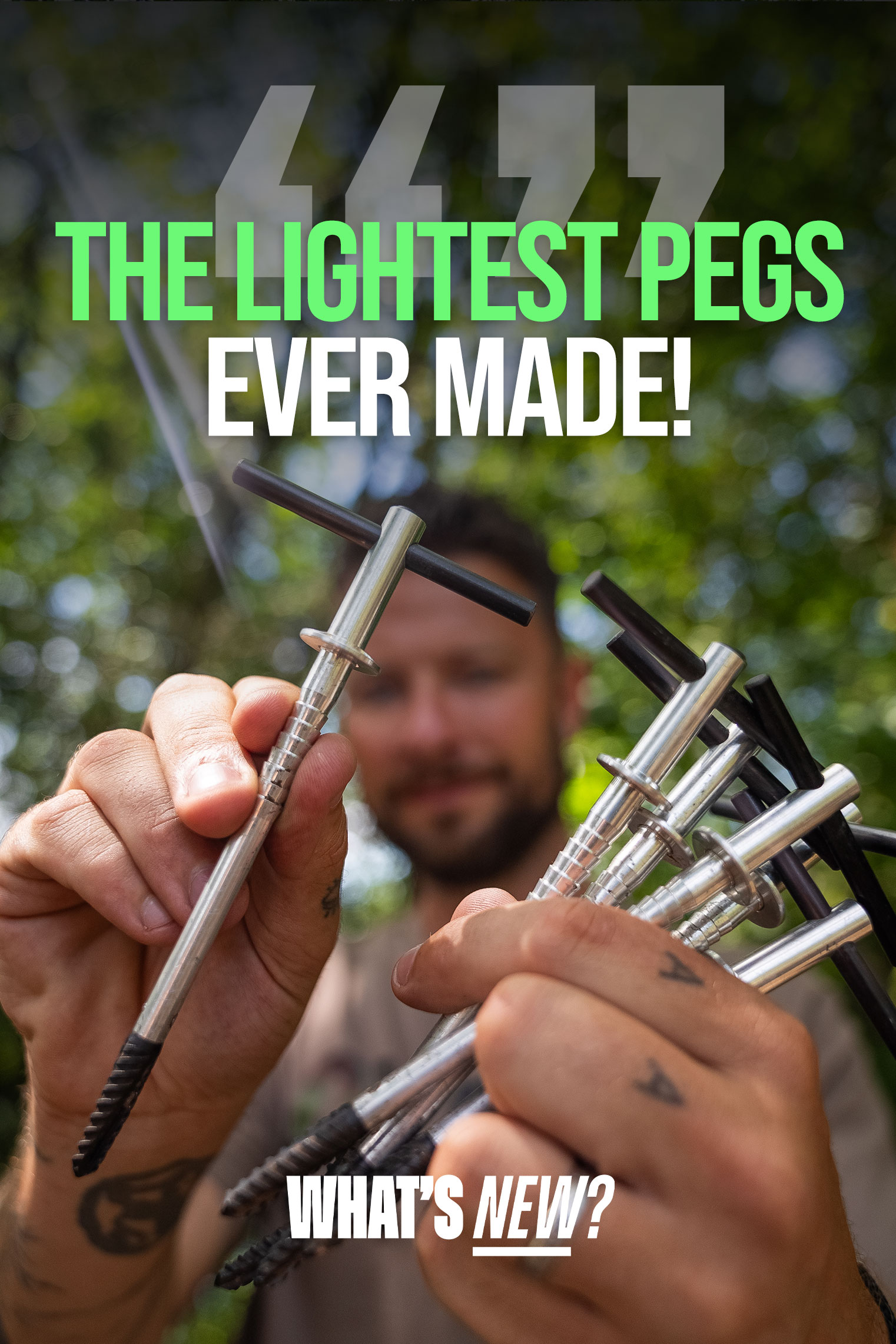 JAG | Xcavator Bivvy Pegs | What's New?