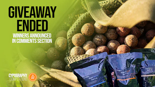 £57 PRIZE VALUE!  Win 5kg of Baitwork...