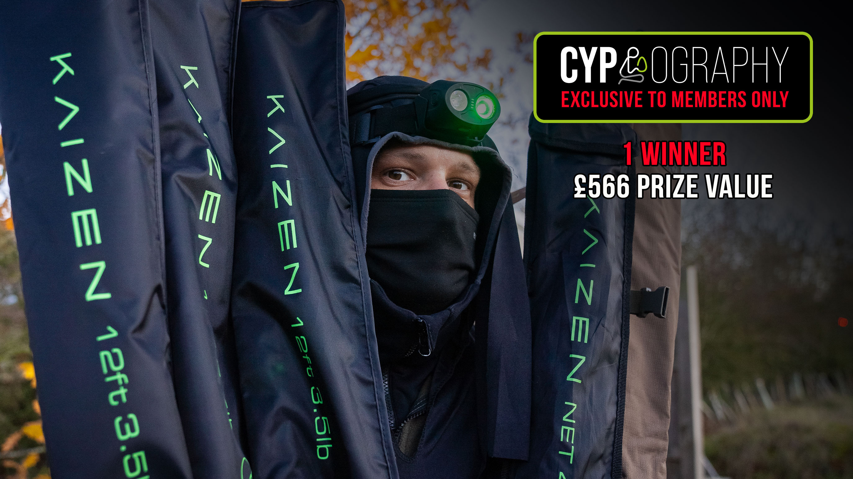 Korda Kaizen Green Rods & Landing Net + Divide Rod Hold-all | January 2026