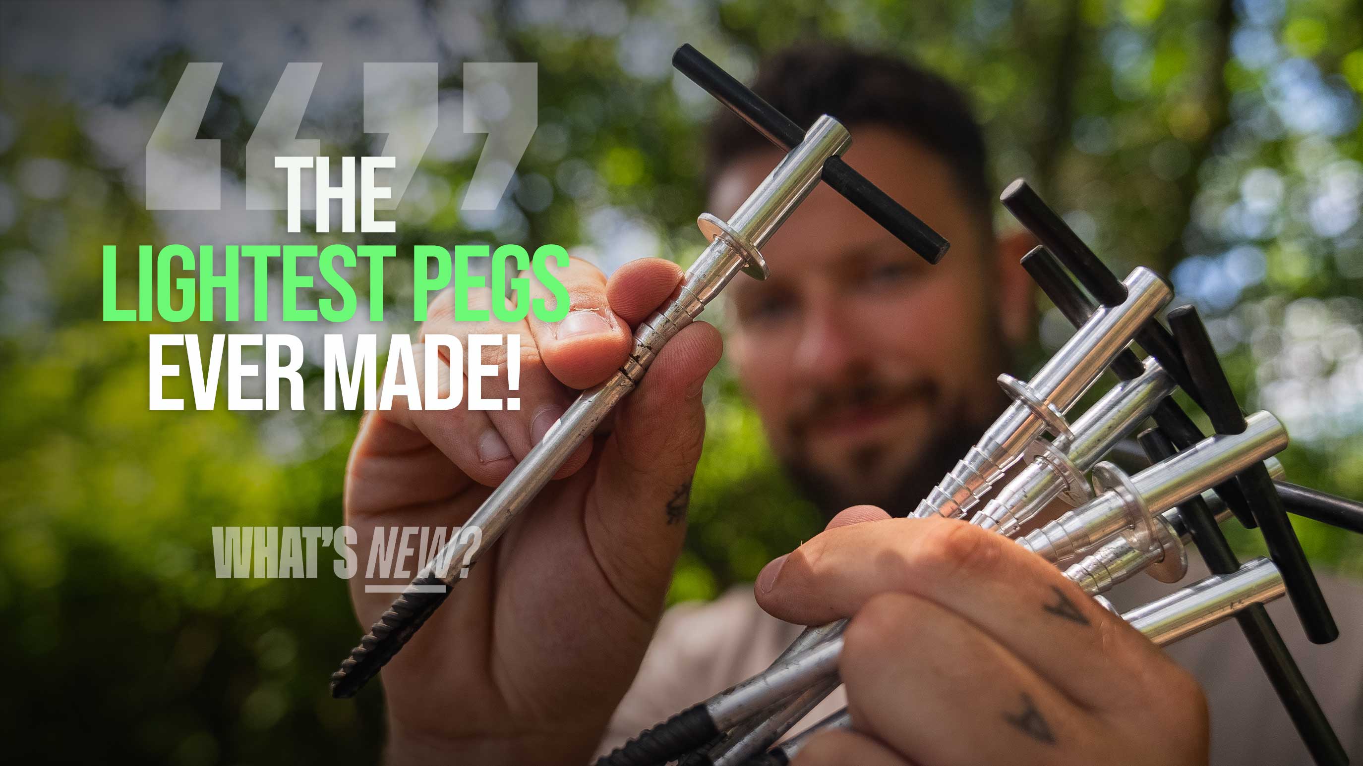 JAG | Xcavator Bivvy Pegs | What's New?