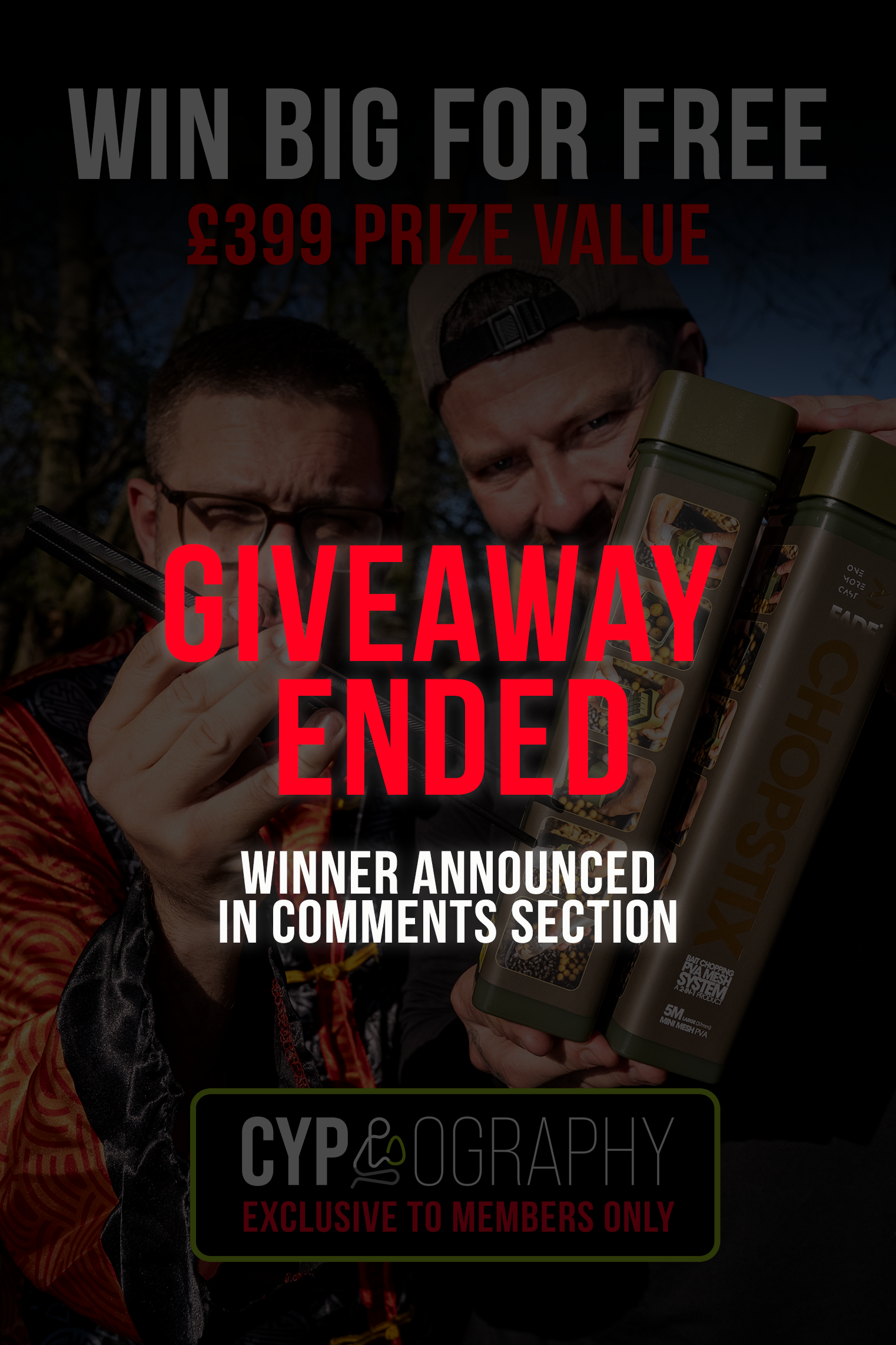 OMC Chopstix Bait Chopping Fade PVA Mesh System | April 2026