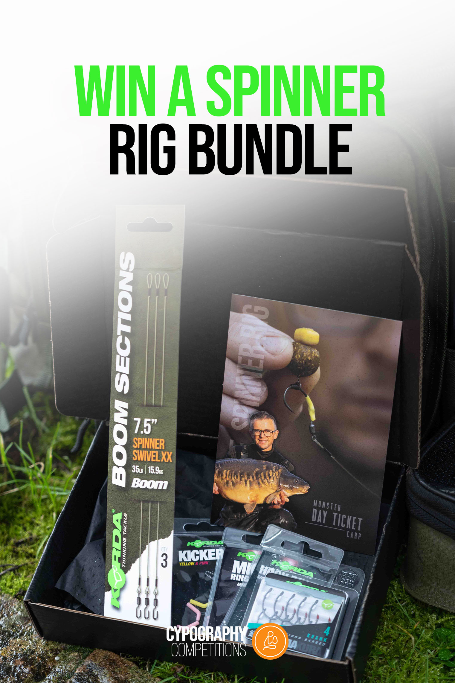 £320 PRIZE VALUE! Win a Korda Spinner Rig Bundle x10 Winners - Sept 2026