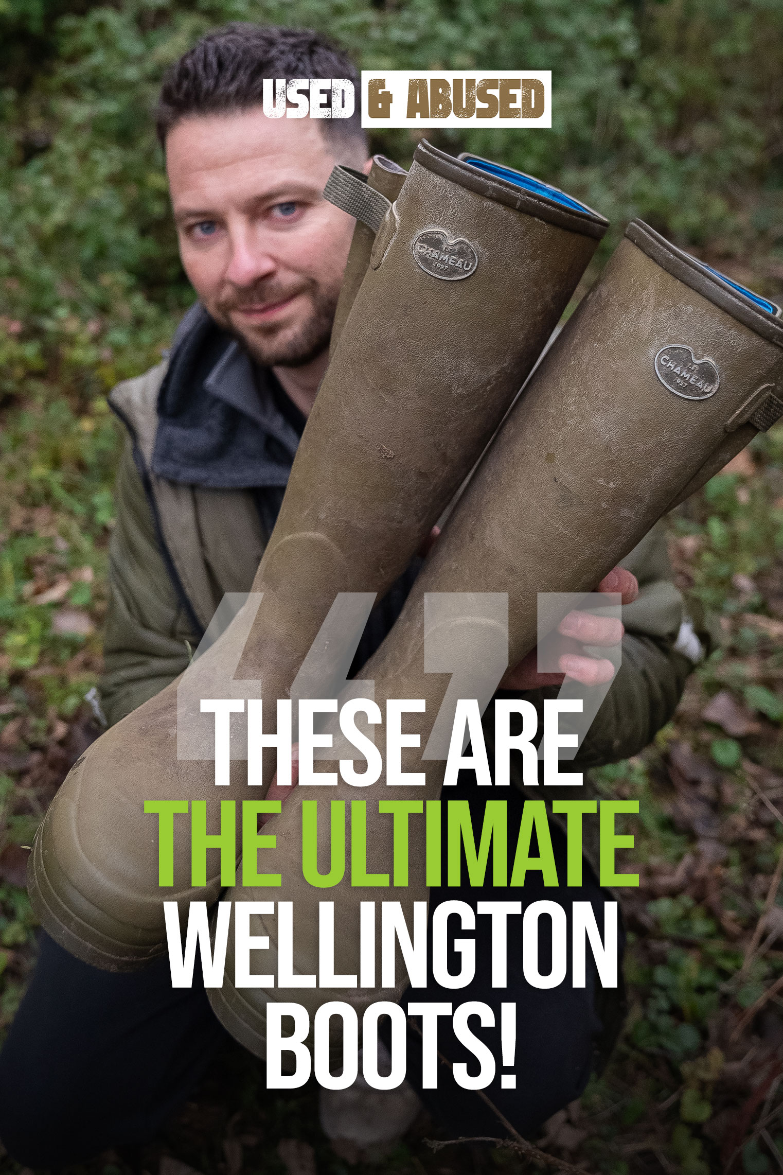 Le Chameau Vierzonord Wellington Boots | Used & Abused