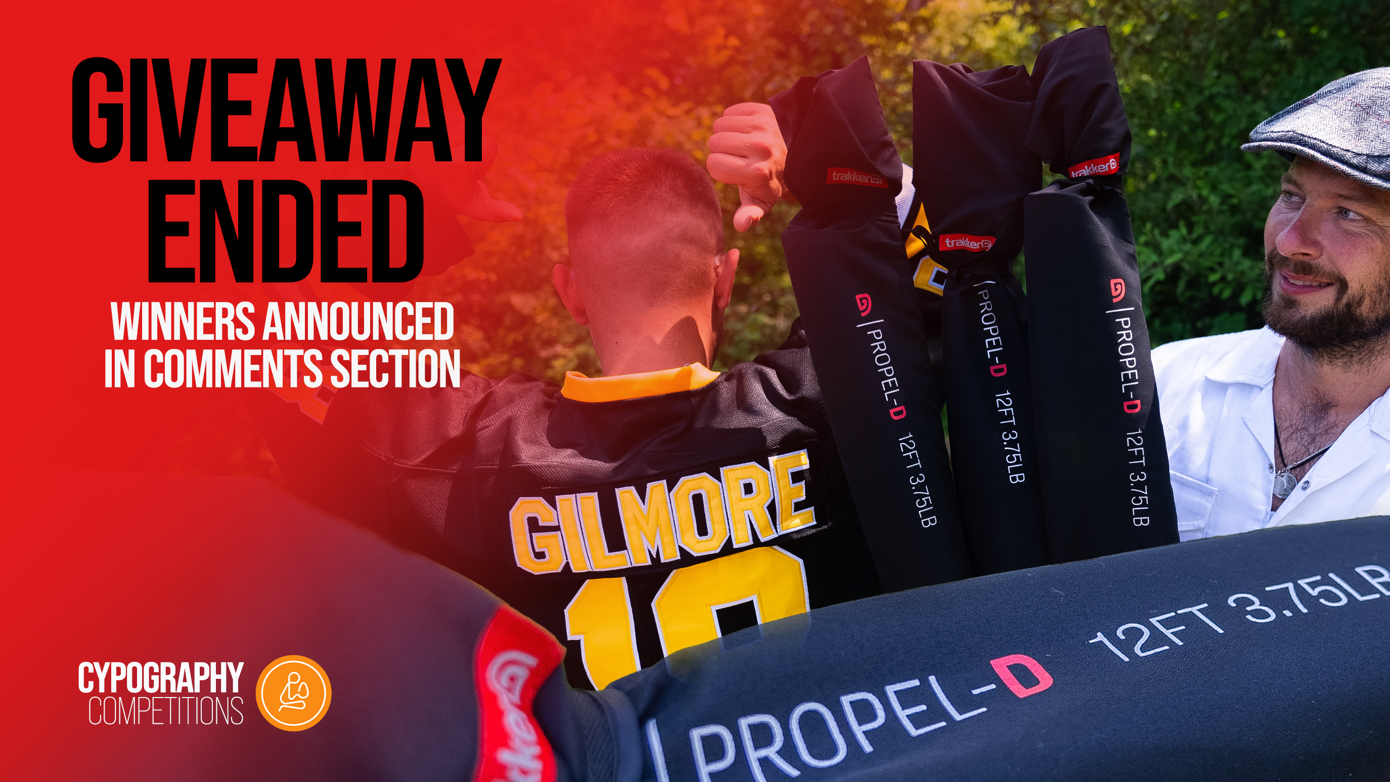 £599 PRIZE VALUE! Win 3x Trakker Propel-D Rods - Aug 2026