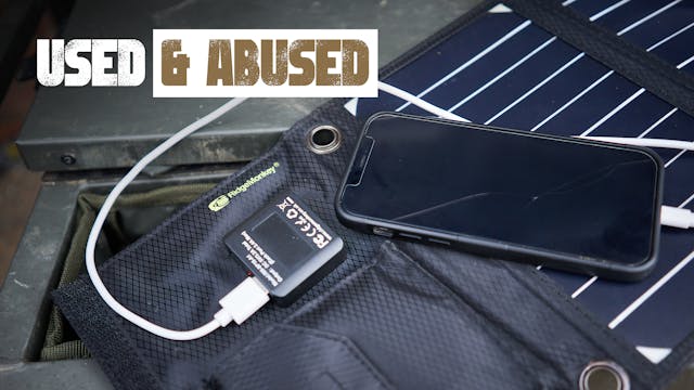 RidgeMonkey Solar Panel | Used & Abused 