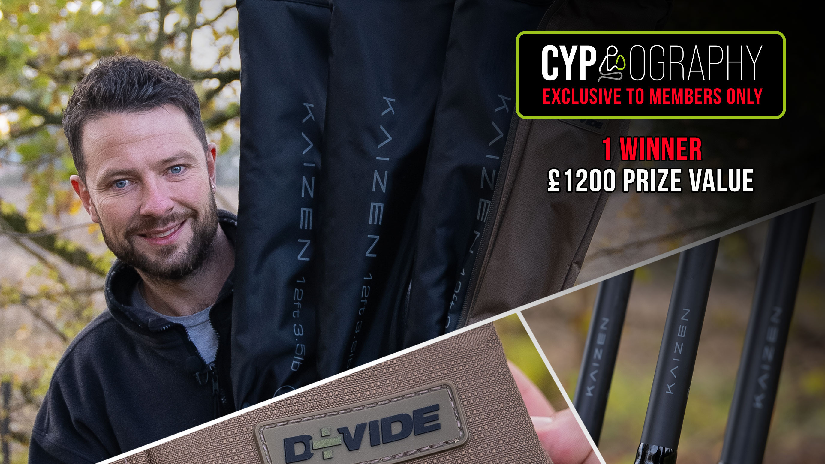 Korda Kazien Platinum x3 + Divide Rod Hold-all | December 2025