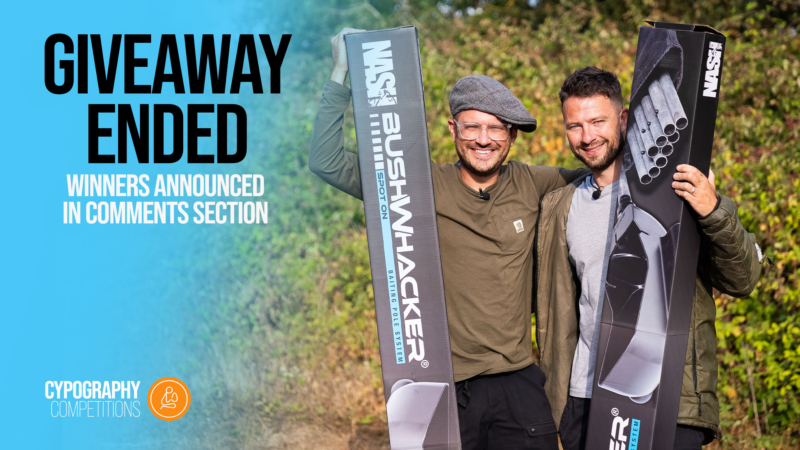 £400 PRIZE VALUE! Win a Nash Spot On Bushwacker Baiting Pole system - Sept 2026
