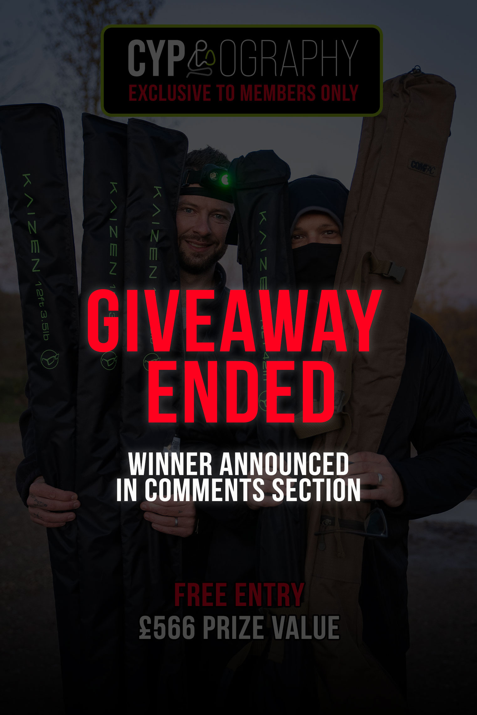 Korda Kaizen Green Rods & Landing Net + Divide Rod Hold-all | January 2026