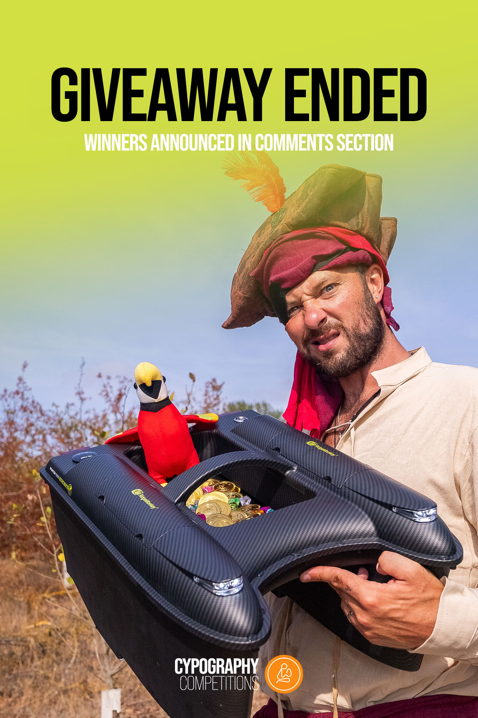 £999 PRIZE VALUE! Win a RidgeMonkey Hunter 3000 Bait Boat - Sept 2026