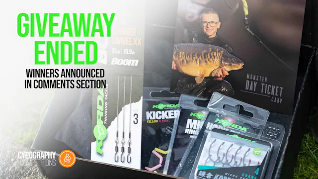 £320 PRIZE VALUE! Win a Korda Spinner...