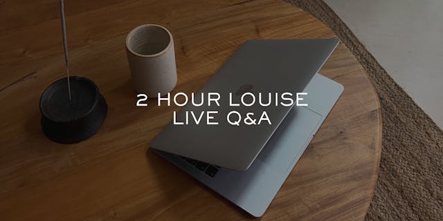 Sunday Session - Live Q&A with Louise