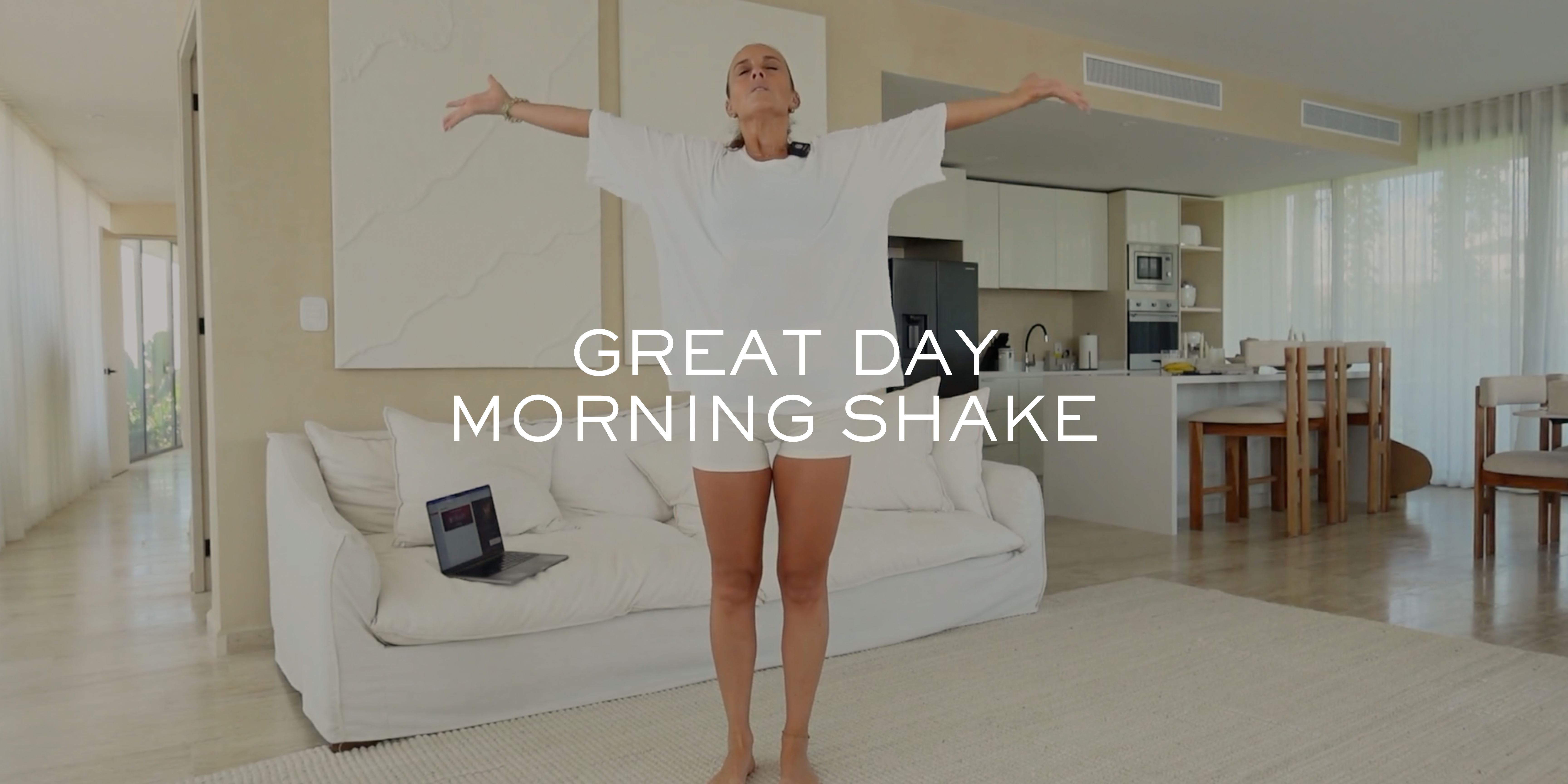 Shaking For A Great Day