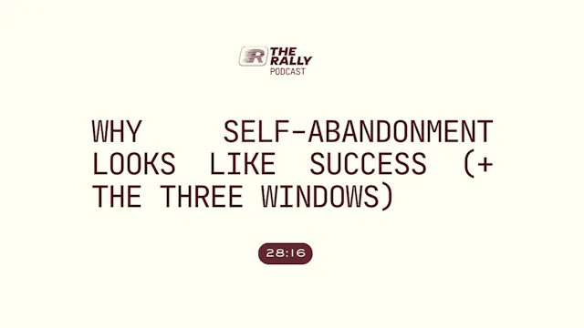 Self-Abandonment Looks Like Success (...