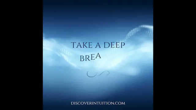 Take a Deep Breath - New Meditation!