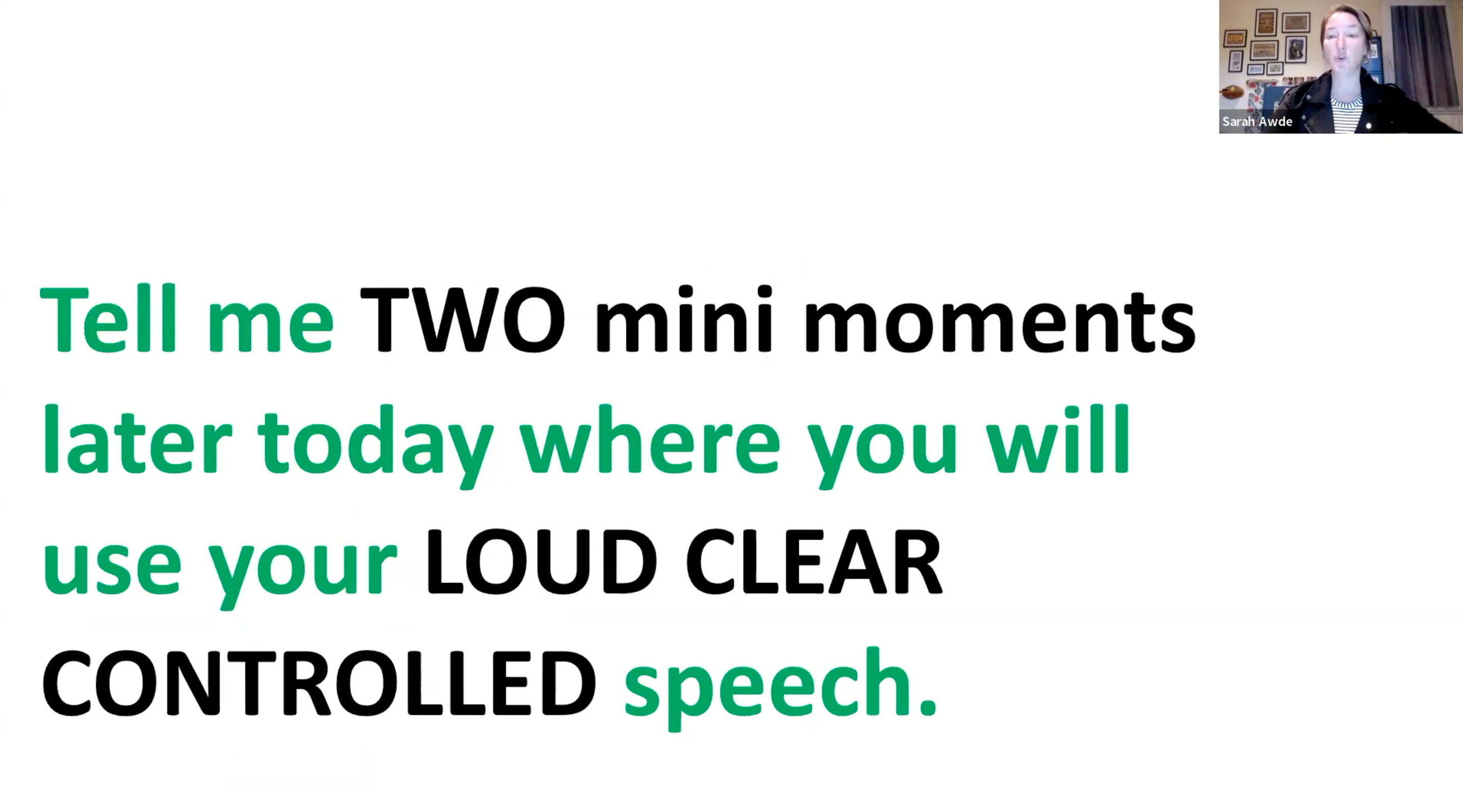 Voice Training: 10.2.24